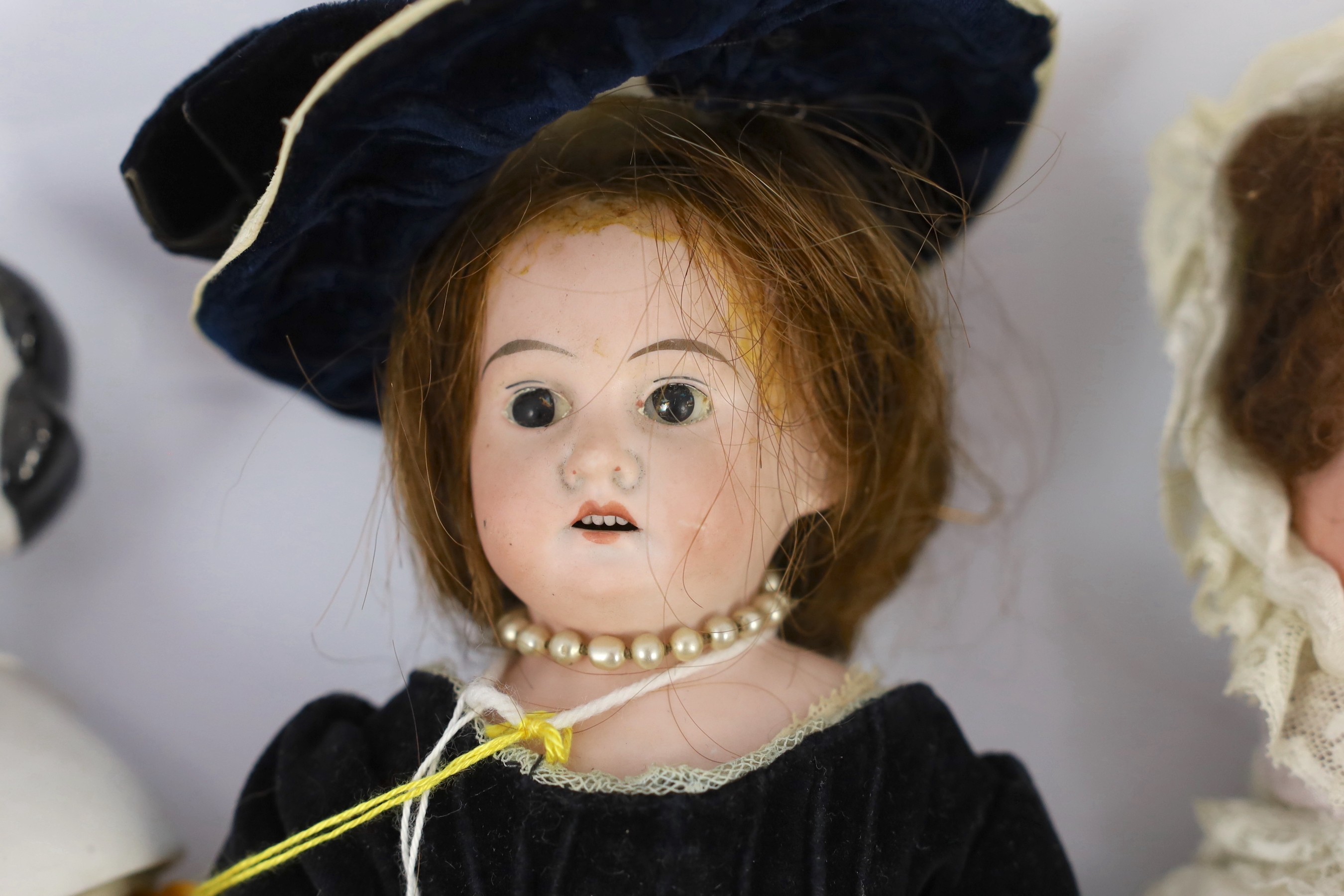A Max Oscar Arnold Welsch bisque doll, German, circa 1920